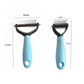 🐱 ¡OFERTA ESPECIAL: COMPRA 1, LLEVA 1 GRATIS! 🐶 Cepillo de Cuidado de Doble Cara para Perros y Gatos – Quita Enredos, Masajea y Reduce la Caída de Pelo ✨
