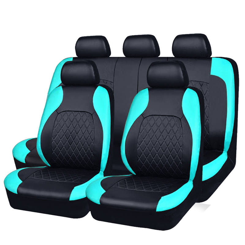 🚗🔥 ¡50% DE DESCUENTO! Juego de 9 Fundas para Asientos de Coche de Cuero de Ajuste Universal – Protege tu Interior con Estilo y Durabilidad 🛋️✨