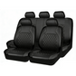 🚗🔥 ¡50% DE DESCUENTO! Juego de 9 Fundas para Asientos de Coche de Cuero de Ajuste Universal – Protege tu Interior con Estilo y Durabilidad 🛋️✨