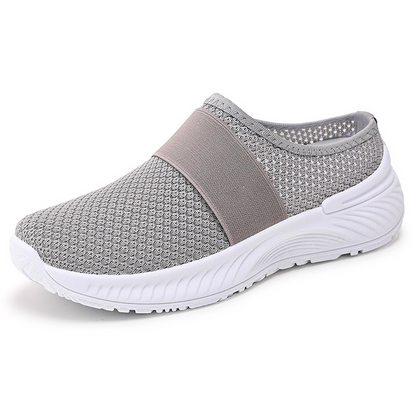 Zapatos sin cordones antideslizantes y transpirables para mujer