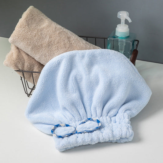 🔥✨ ¡50% DE DESCUENTO! Turbante para el Cabello de Felpa Coral – Suave y Absorbente, Seca el Cabello Rápido sin Fricción, Ideal para Post-Ducha 🧖‍♀️💜