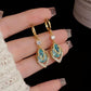 ✨Pendientes Colgantes de Aro con Gota Azul Cielo