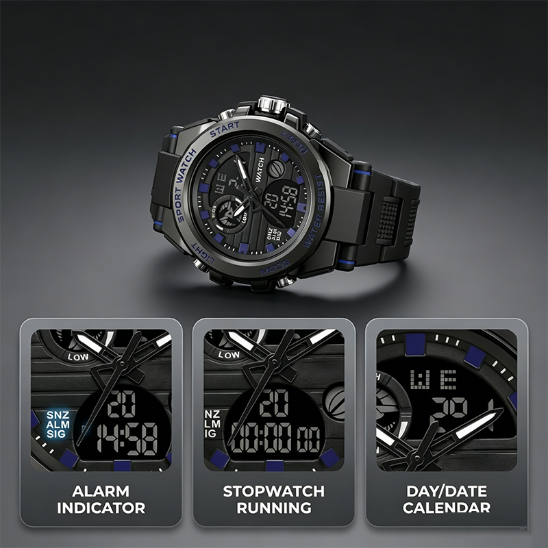 Reloj Deportivo Impermeable para Hombre