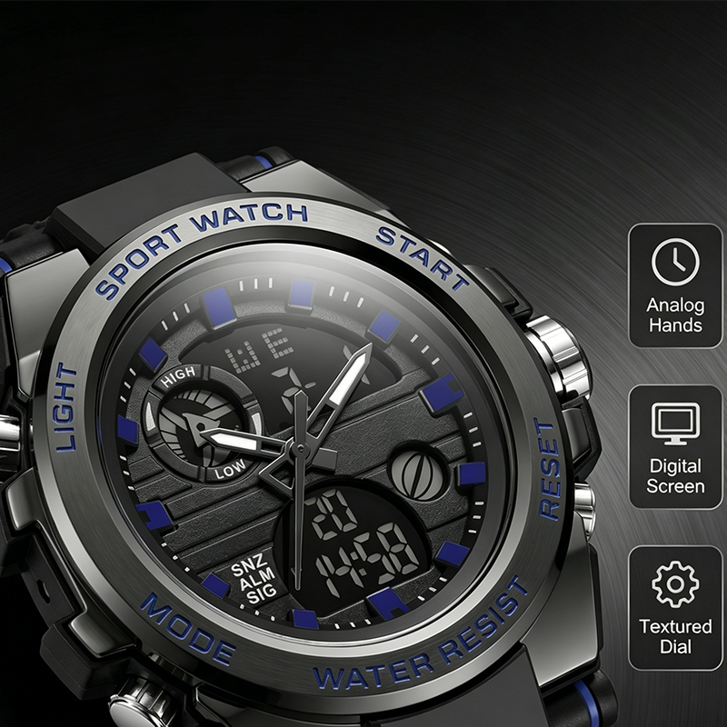 Reloj Deportivo Impermeable para Hombre