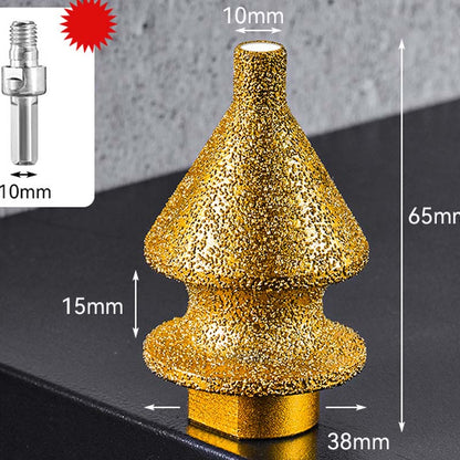 ⚙️ ¡50 % DE DESCUENTO POR TIEMPO LIMITADO! ✨ Fresa de biselado de diamante para amoladora: multifunción, con diamante soldado, ajuste universal 💎