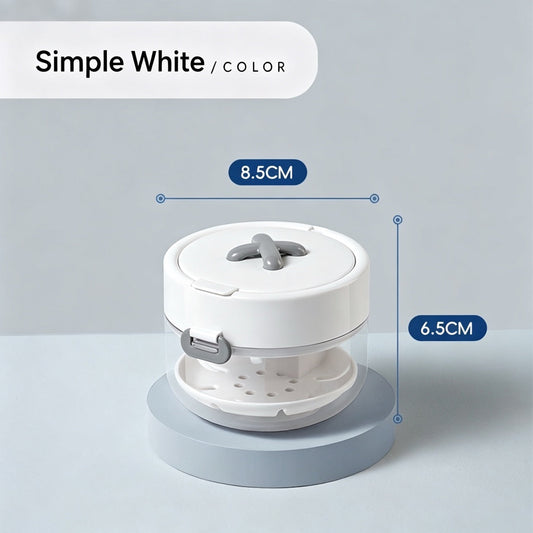🔥🎁 ¡OFERTAS ESPECIALES 2026: 50% DE DESCUENTO! Estuche Todo en Uno para Guardar Retenedores – Compacto, Higiénico y con Rejilla Ventilada 🦷✨