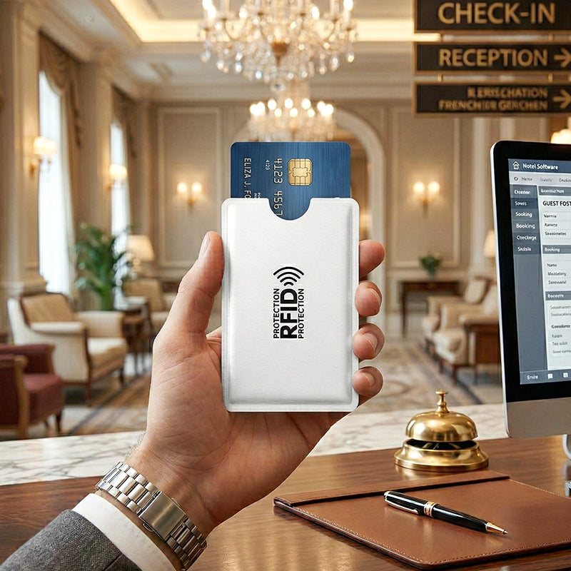 🏆¡ÚLTIMO DÍA DE OFERTA! 50% DE DESCUENTO🔥Fundas con Bloqueo RFID para Tarjetas de Crédito