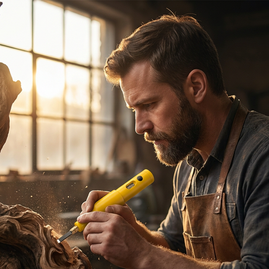 🔧✨ Kit de Herramienta Eléctrica de Tallado Todo en Uno – ¡50% DE DESCUENTO! Preciso, potente y versátil – perfecto para madera, linóleo y proyectos DIY. 🔥🎨
