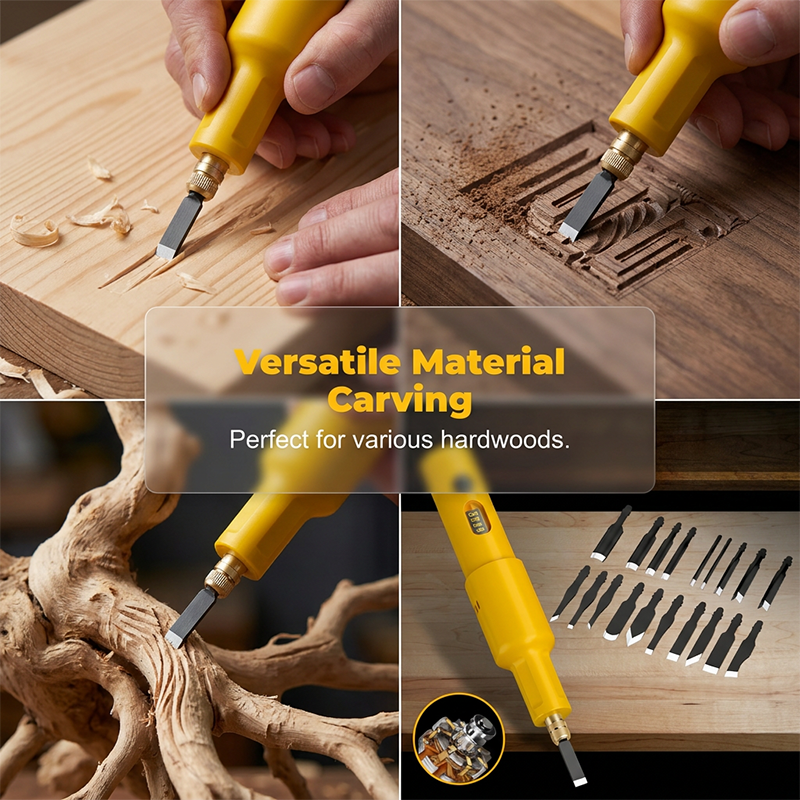 🔧✨ Kit de Herramienta Eléctrica de Tallado Todo en Uno – ¡50% DE DESCUENTO! Preciso, potente y versátil – perfecto para madera, linóleo y proyectos DIY. 🔥🎨