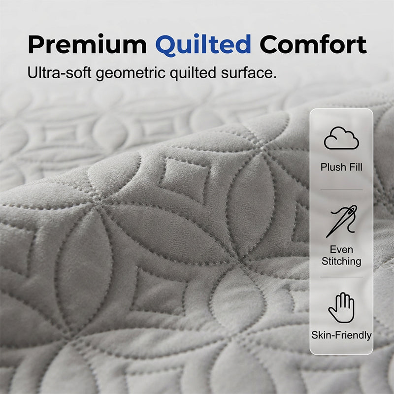 🥳¡OFERTA 2026!🥳¡50% DESCUENTO!🛏️Protector de Colchón Acolchado Impermeable – Bloquea derrames y manchas, mantiene tu colchón fresco. Bolsillo profundo, sin desplazamientos. ¡Duerme tranquilo! 😴✨