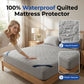 🥳¡OFERTA 2026!🥳¡50% DESCUENTO!🛏️Protector de Colchón Acolchado Impermeable – Bloquea derrames y manchas, mantiene tu colchón fresco. Bolsillo profundo, sin desplazamientos. ¡Duerme tranquilo! 😴✨