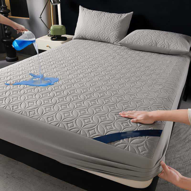 🥳¡OFERTA 2026!🥳¡50% DESCUENTO!🛏️Protector de Colchón Acolchado Impermeable – Bloquea derrames y manchas, mantiene tu colchón fresco. Bolsillo profundo, sin desplazamientos. ¡Duerme tranquilo! 😴✨