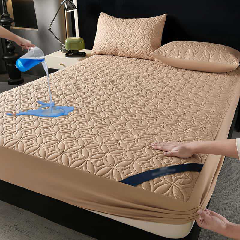 🥳¡OFERTA 2026!🥳¡50% DESCUENTO!🛏️Protector de Colchón Acolchado Impermeable – Bloquea derrames y manchas, mantiene tu colchón fresco. Bolsillo profundo, sin desplazamientos. ¡Duerme tranquilo! 😴✨