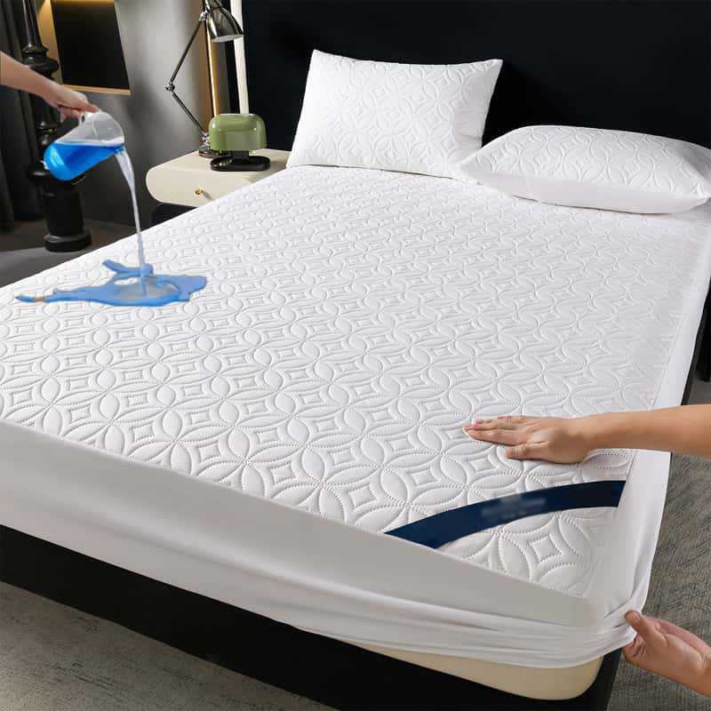 🥳¡OFERTA 2026!🥳¡50% DESCUENTO!🛏️Protector de Colchón Acolchado Impermeable – Bloquea derrames y manchas, mantiene tu colchón fresco. Bolsillo profundo, sin desplazamientos. ¡Duerme tranquilo! 😴✨