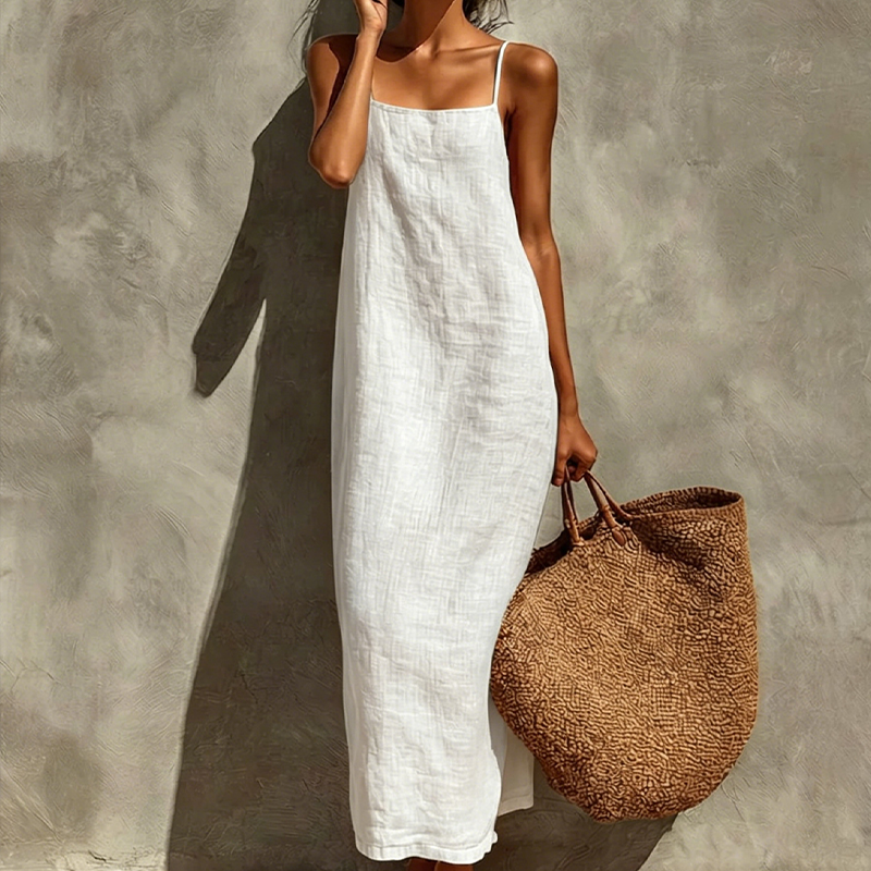 🎁2026 Novedades 50% OFF💥 Vestido Lencería Casual de Color Sólido para Mujer