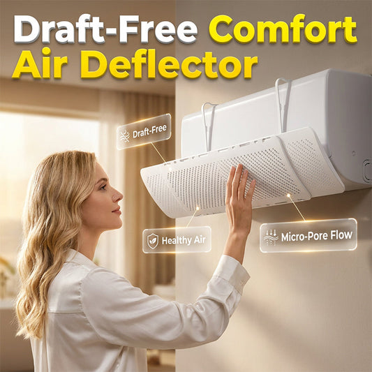❄️¡50% OFF! 🏠 Deflector Retráctil para Aire Acondicionado de Pared – Dirige el Frío sin Golpes de Aire, Fácil Instalación sin Taladrar ⚙️