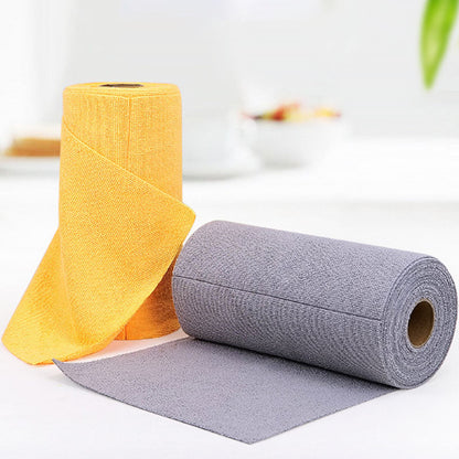 🧻🔥 ¡50% DE DESCUENTO! Rollo de Toallas de Limpieza Reutilizables – Se Desprenden Una a Una, Absorben y Secan, Lavables y Duraderas 🧼✨