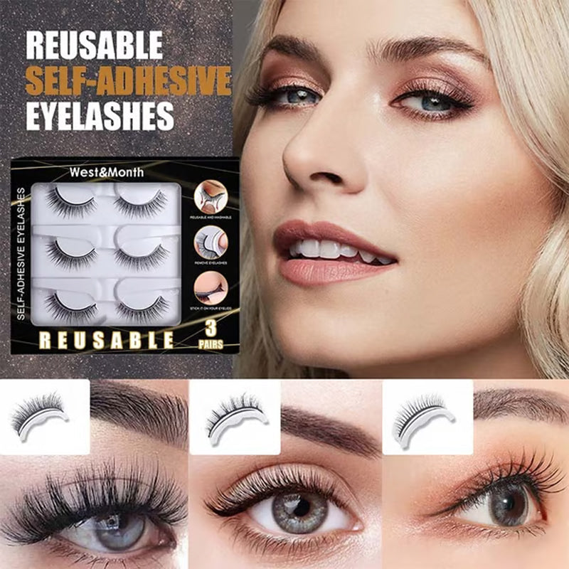 🔥¡Oferta imperdible 2026 con 50% de descuento!✨⚡ ¡Más de 50 mil unidades vendidas! 🎁Pestañas postizas autoadhesivas reutilizables