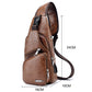 Bolsa de cuero multifuncional de alta calidad para hombre