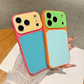 📱🎨 ¡50% DE DESCUENTO! Funda de Teléfono Acrílica con Diseño de Contraste de Color Vibrante – Protección Transparente, Toque Suave y Estilo Único ✨