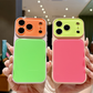 📱🎨 ¡50% DE DESCUENTO! Funda de Teléfono Acrílica con Diseño de Contraste de Color Vibrante – Protección Transparente, Toque Suave y Estilo Único ✨