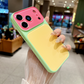 📱🎨 ¡50% DE DESCUENTO! Funda de Teléfono Acrílica con Diseño de Contraste de Color Vibrante – Protección Transparente, Toque Suave y Estilo Único ✨