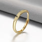 💍✨ ¡50% DE DESCUENTO! Anillo Inicial Minimalista – Diseño Fino y Elegante, HipOalergénico, Perfecto para Uso Diario 🤍