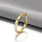 💍✨ ¡50% DE DESCUENTO! Anillo Inicial Minimalista – Diseño Fino y Elegante, HipOalergénico, Perfecto para Uso Diario 🤍