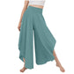 Pantalones de Pierna Ancha Ligeros y Fluidos para Mujer