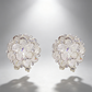 🌸✨ ¡50% DE DESCUENTO! Aretes de Aro Floral Brillante y Elegante – Flores con Circonitas, Ligeros y Seguros para Uso Diario 💎👂