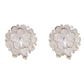 🌸✨ ¡50% DE DESCUENTO! Aretes de Aro Floral Brillante y Elegante – Flores con Circonitas, Ligeros y Seguros para Uso Diario 💎👂
