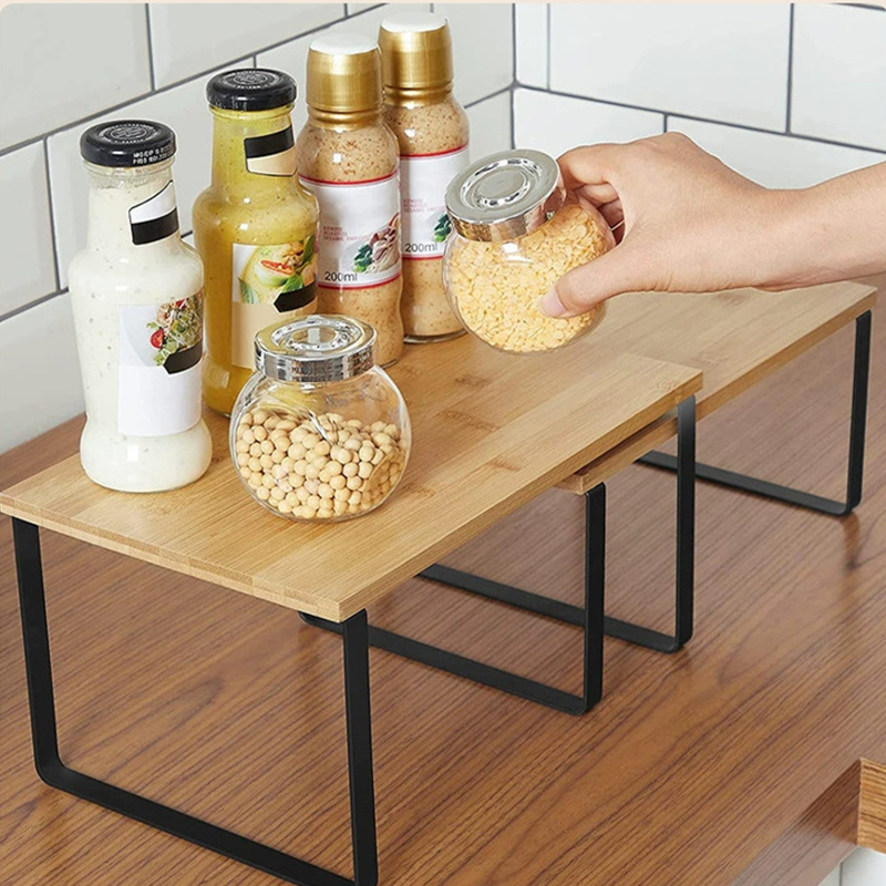 Multifunctional Stackable Storage Shelf Set