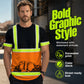 🦺 Venta 2026 — ¡Más de 11,000 Vendidos!🔥 Camiseta de Trabajo de Alta Visibilidad – Diseño de Seguridad Llamativo 🚧