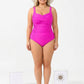 🏖️🔥 ¡50% DE DESCUENTO! Traje de Baño Clásico de Una Pieza Talla Grande para Mujer – Corte Ajustable, Sujetador con Copa y Tejido Resistente al Cloro 🌊👙