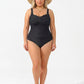 🏖️🔥 ¡50% DE DESCUENTO! Traje de Baño Clásico de Una Pieza Talla Grande para Mujer – Corte Ajustable, Sujetador con Copa y Tejido Resistente al Cloro 🌊👙