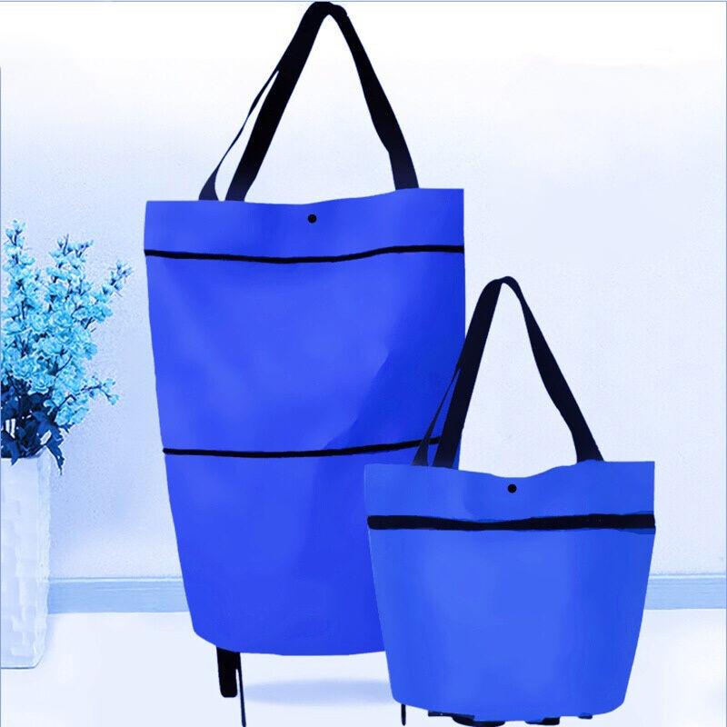 🛒🔥 ¡50% DE DESCUENTO! Carro de la compra plegable 2 en 1 – Práctico, ligero y resistente – Perfecto para la compra diaria, el mercado o el hogar 🥰✨