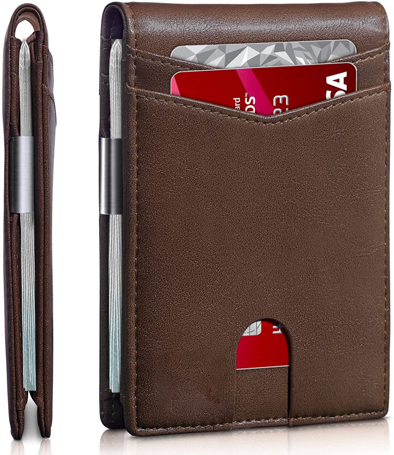 👔🔥 ¡50% DE DESCUENTO! Cartera de Cuero Antirrobo para Hombre de Negocios – Elegante, Bloqueo RFID y Muchos Compartimentos 💳🛡️