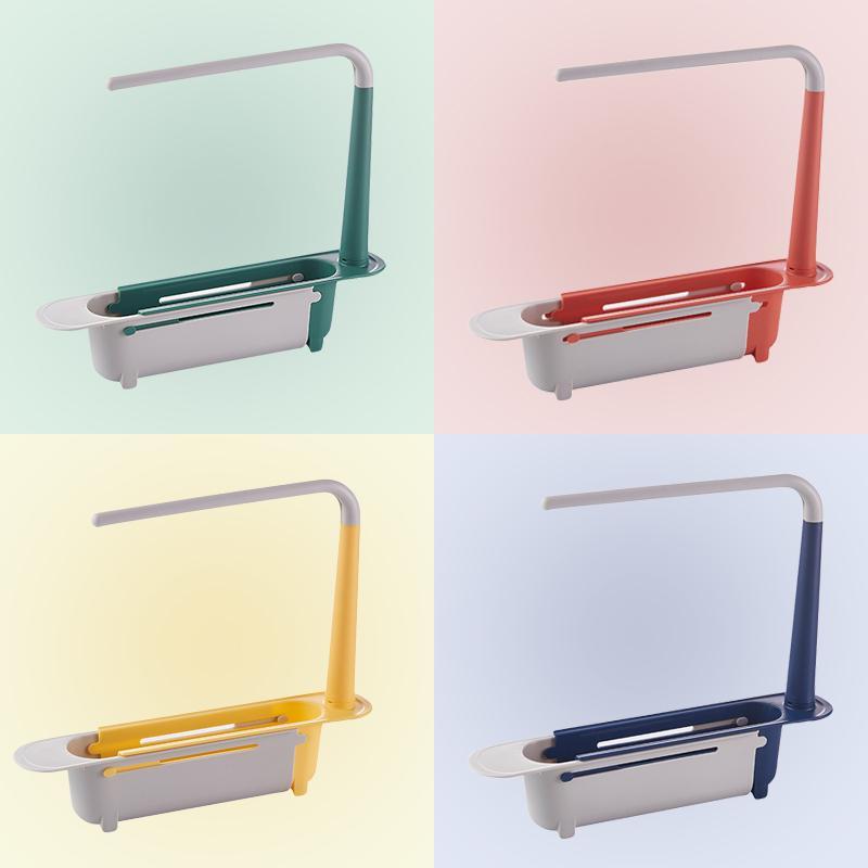 🎁🔥 ¡50% DE DESCUENTO! Estante de Almacenamiento para Fregadero Telescópico Actualizado – Ajustable en Ancho, Acero Inoxidable, Ahorra Espacio en la Cocina 🧽🍴