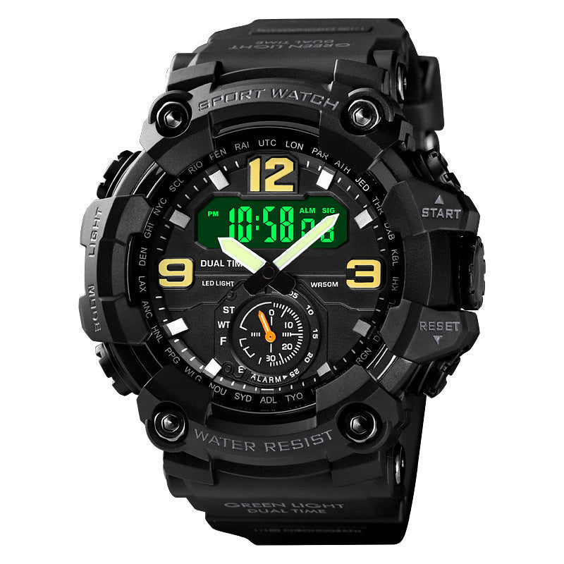 ⌚🔥 ¡50% DE DESCUENTO! Reloj Deportivo Impermeable para Hombre – Cronómetro, Alarma y Correa Resistente, Ideal para Gimnasio y Aire Libre ⏱️🏃‍♂️
