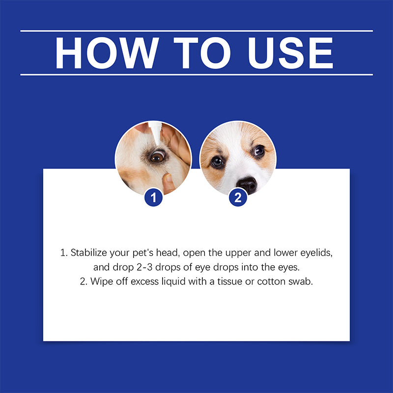 👁️🐾 ¡50% DE DESCUENTO! Gotas Oculares Universales para Perros y Gatos – Limpian Legañas, Calman Irritación y Protegen la Vista ✨