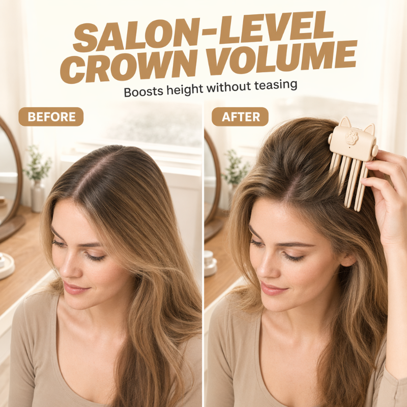 🎉 Más de 48.000 unidades vendidas 💇 Pinza voluminizadora inalámbrica con calor para levantar las raíces, herramienta portátil de peinado para viajes, ideal para cabello fino y lacio.