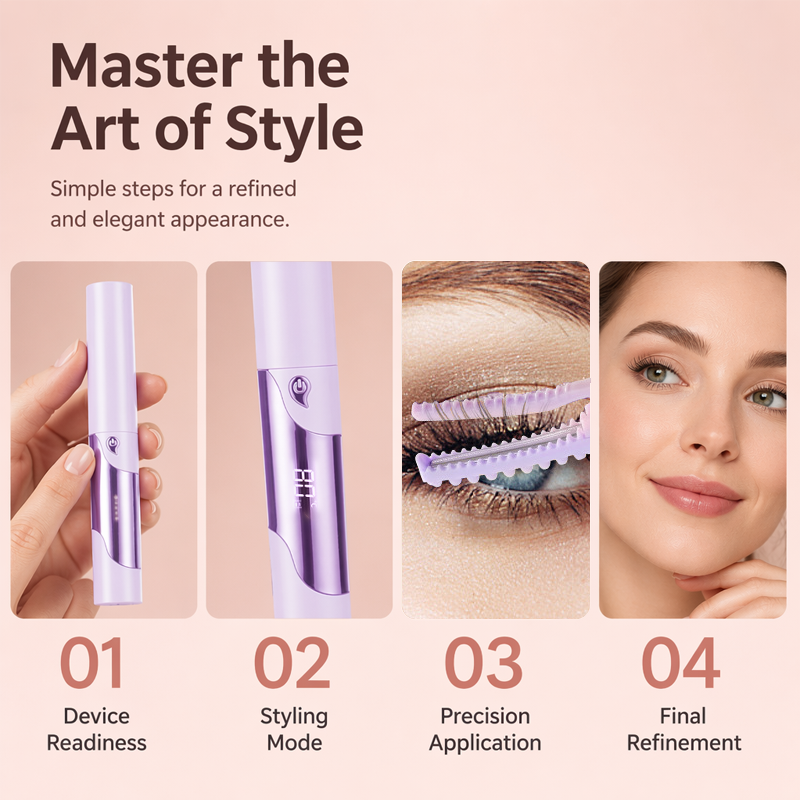 🔥👁️ 50% OFF! Portable Heated Eyelash Curler with LED Digital Display – Rechargeable Electric Lash Curler, Quick Heat & Long-Lasting Curl 💄✨
