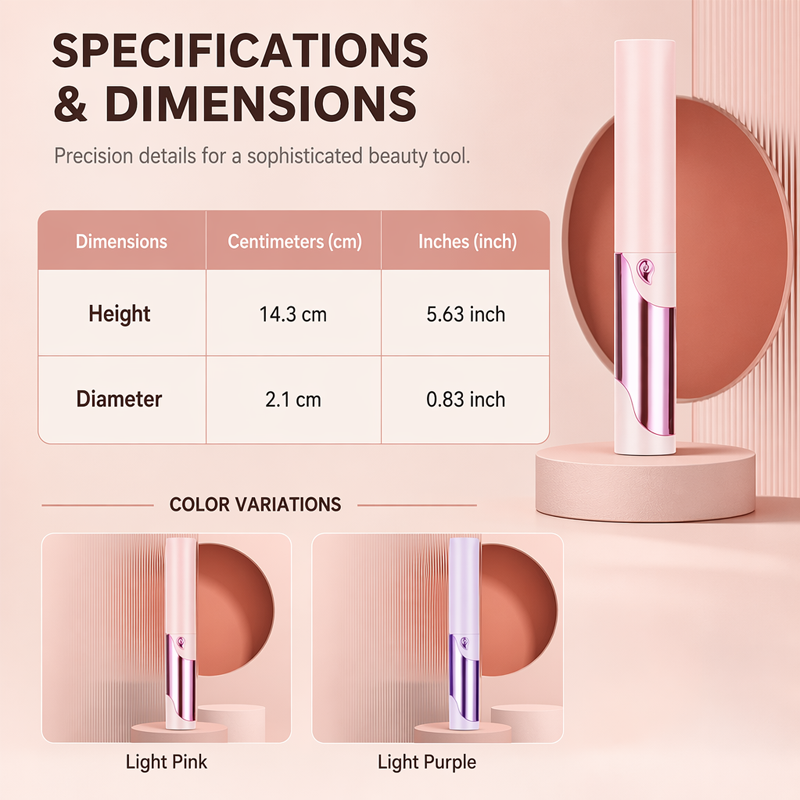🔥👁️ 50% OFF! Portable Heated Eyelash Curler with LED Digital Display – Rechargeable Electric Lash Curler, Quick Heat & Long-Lasting Curl 💄✨