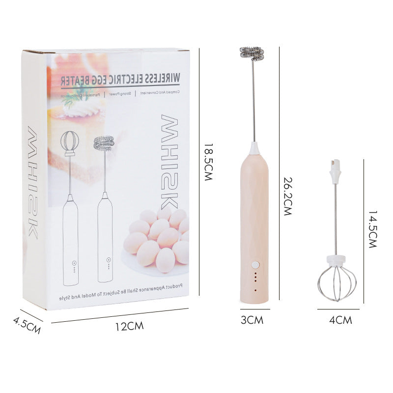 ☕🔥 ¡50% DE DESCUENTO! Espumador de Leche Manual con 3 Velocidades Ajustables – Crema Rica en Segundos, Ligero y sin Pilas para Capuchino y Latte 🥛✨