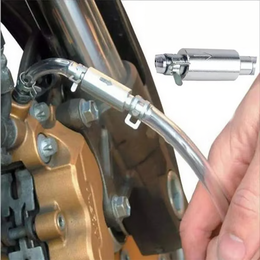 🔧🚗 ¡50% DE DESCUENTO! Manguera Purgadora de Frenos – Tubo Transparente con Válvula Antirretorno, Ideal para Sangrado de Freno Hidráulico ⚙️💧