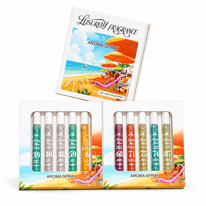 🎉💞 ¡OFERTA 2026 – 50% DE DESCUENTO! Spray de Perfume Mini Portátil Multi Fragancia – Varias Aromas en un Solo Kit, Caben en Bolso y Recargables ✨👜