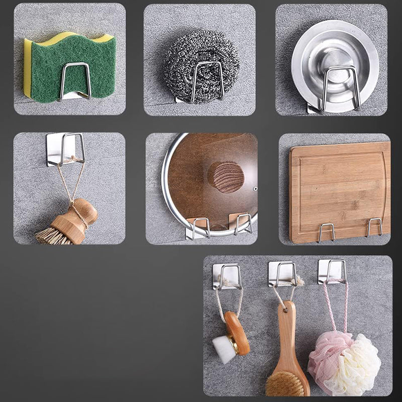 🧽🍳 50% RABATT! Spülbecken-Schwammhalter für die Küche – Rostfrei, selbstklebend & abtropffrei – Perfekt für Schwämme, Bürsten & Spültuch – Hält die Arbeitsfläche trocken & sauber ✨
