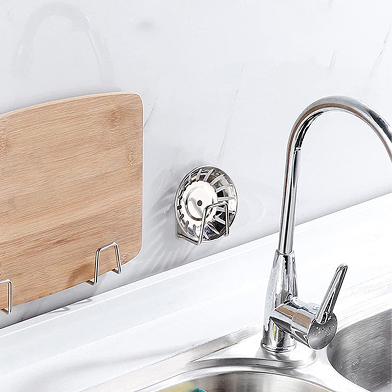 🧽🍳 50% RABATT! Spülbecken-Schwammhalter für die Küche – Rostfrei, selbstklebend & abtropffrei – Perfekt für Schwämme, Bürsten & Spültuch – Hält die Arbeitsfläche trocken & sauber ✨