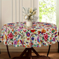 🎉 ¡OFERTA 2026 50% DESCUENTO! 💞 Mantel Floral Retro – Diseño Vibrante de Pájaros y Flores para Comedor y Fiestas 🌸