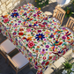 🎉 ¡OFERTA 2026 50% DESCUENTO! 💞 Mantel Floral Retro – Diseño Vibrante de Pájaros y Flores para Comedor y Fiestas 🌸